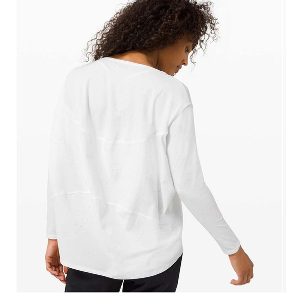 Lululemon Athletica White Long Sleeve Top - Picture 2 of 9